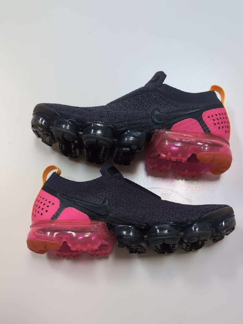 Nike Air VaporMax Flyknit Moc 2 Gridiron Pink Blast Women's Sneakers Size 8.5